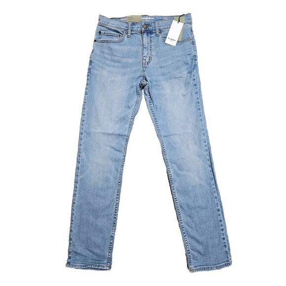 *NWT* Goodfellow Men's 30W×30L Total Flex Skinny Jean Light Wash Y50 - Picture 1 of 5